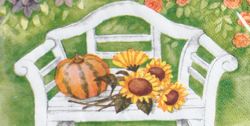 Sonnenblumen & Herbst-Servietten