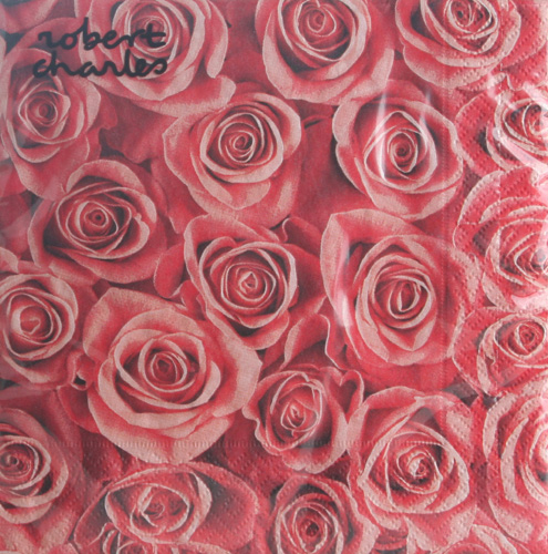 Serviette Rose, pink, Paper+Design