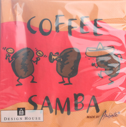 Serviette "Coffee Samba", Design House