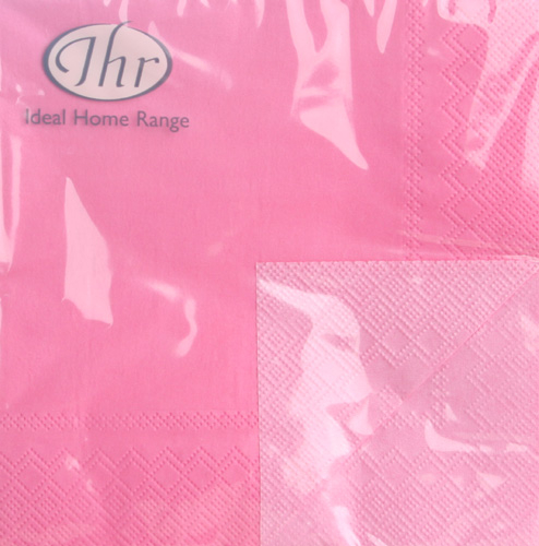 Serviette Doblo, pink, IHR