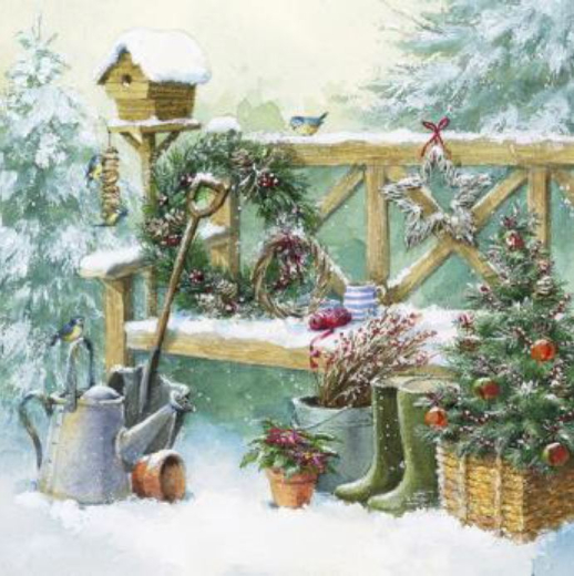 Serviette "Winter Gardening", ti-flair