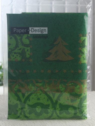 Mitteldecke "Xmas Feeling", grün, 80 x 80 cm