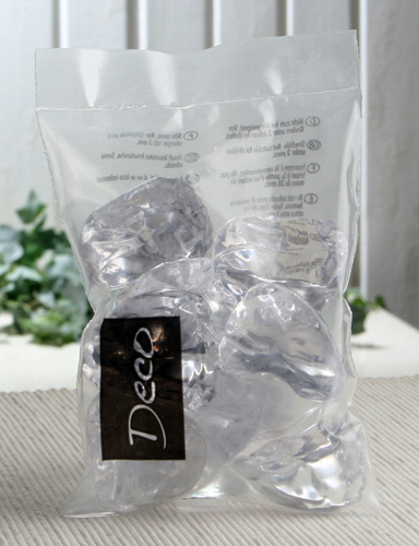 Deko-Ice Rocks (Ø 50 mm), 333 ml, natur