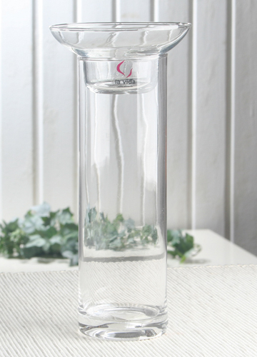 Glas-Leuchter "Romeo", 2-tlg., Höhe ca. 21 cm