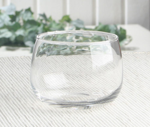 Kugelglas für Maxi-Teelichte, klar