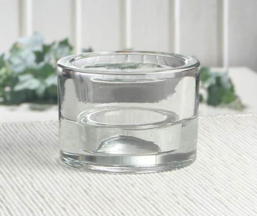 2in1: Kombi-Teelichthalter "Duo", Glas