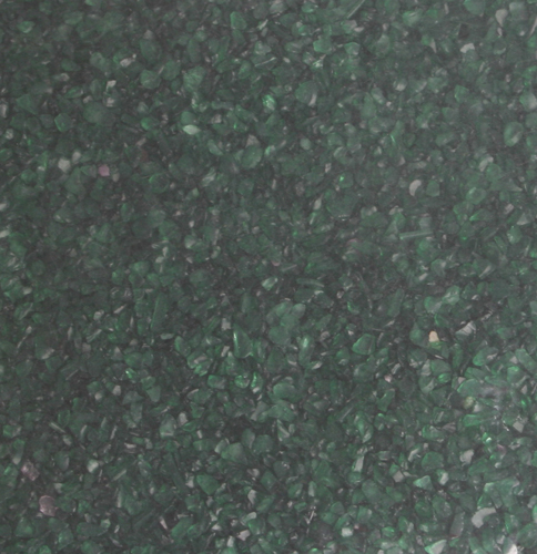 Glasgranulat / Glassand (1-2 mm), 1 kg, smaragdgrün