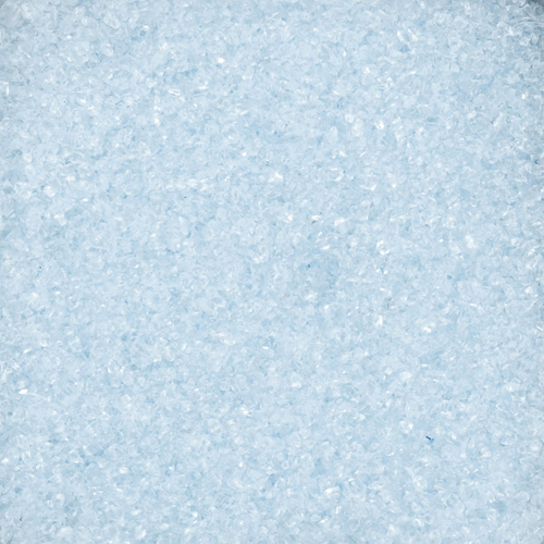1-B-Ware!!! Glasgranulat / Glassand (1-2 mm), 1 kg, hellblau