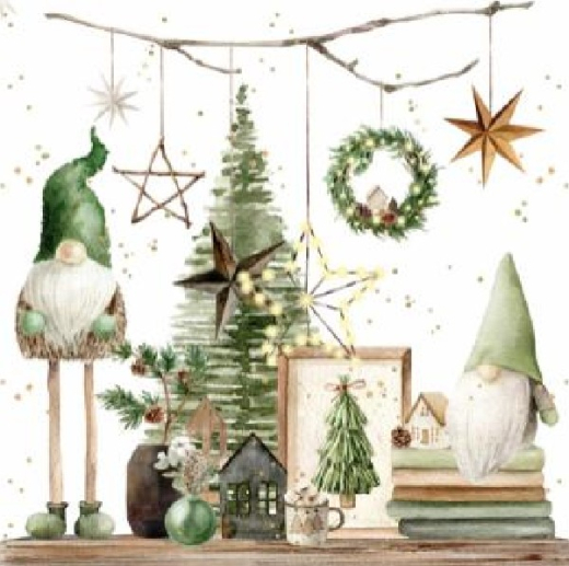 Serviette "Noel au Naturel", ti-flair