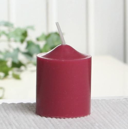 Sparpack: 10x Duft-Votivkerze Apfel-Zimt