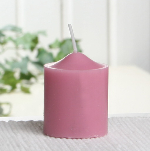 Sparpack: 10x Duft-Votivkerze Erdbeere