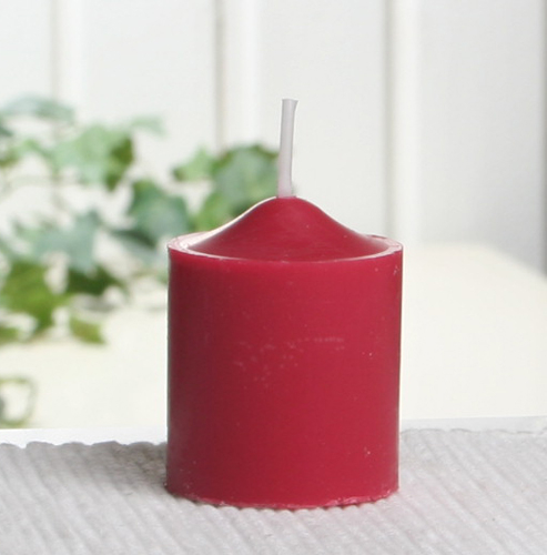 Sparpack: 10x Duft-Votivkerze Rose