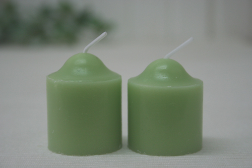 2er-Set Duft-Votivkerze Apfel