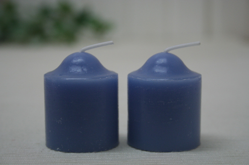 2er-Set Duft-Votivkerze Lavendel