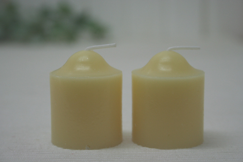 2er-Set Duft-Votivkerze Vanille