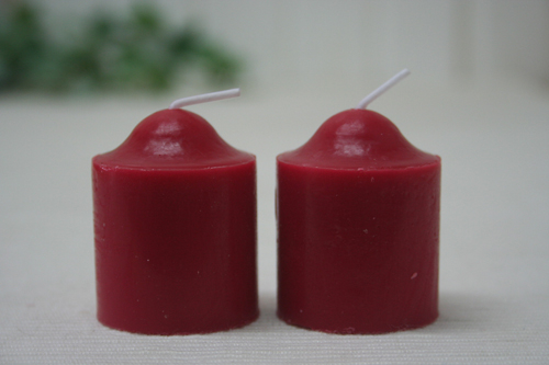 2er-Set Duft-Votivkerze Wintermärchen