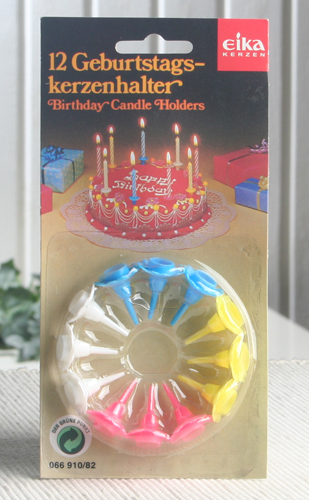 Eika 12 Geburtstagskerzenhalter