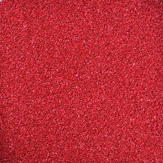 Dekosand / Farbsand (0,1 - 0,5 mm), 1 kg, königsrot