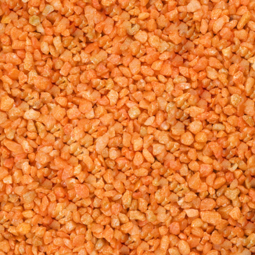 Dekogranulat / Dekosteine (2-3 mm), 1 kg, orange