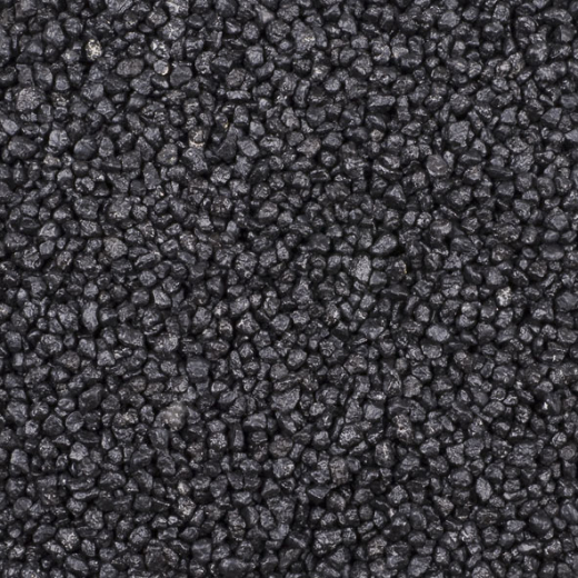 Dekogranulat / Dekosteine (2-3 mm), 1 kg, schwarz