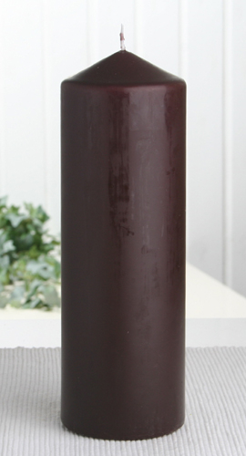 Eika-Stumpenkerze 21 x 7 cm Ø, Braun
