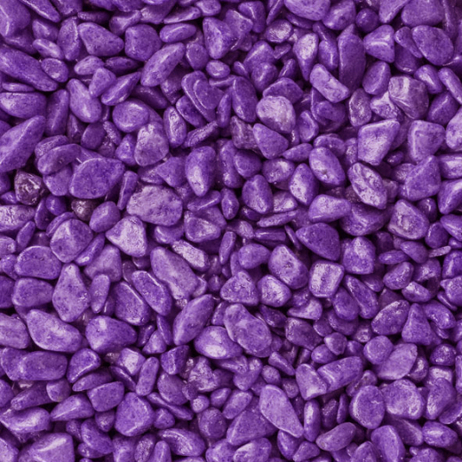 Dekosteine / Deko-Nuggets (6-8 mm), 1 kg, aubergine