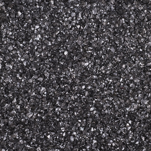 Glasgranulat / Glassand (1-2 mm), 1 kg, schwarz
