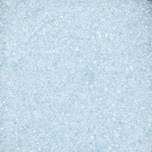 Glasgranulat / Glassand (1-2 mm), 1 kg, hellblau