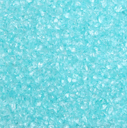 Glas-Nuggets / Glasgranulat (2-4 mm), 1 kg, türkis