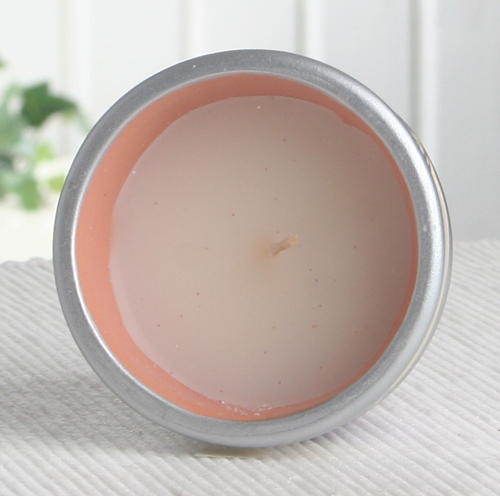 Keramiktöpfchen "Weihnachtszeit", ca. 5,5x7 cm Ø, flieder-silber