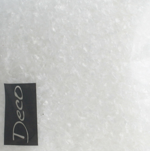 XL-Beutel Deko-Schnee, 250 gr-Beutel, weiß