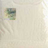 50er-Sparpack Servietten "Uni creme", VillaVerde