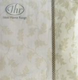 Serviette "Foliole, creme", IHR