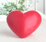 XL-Schwimmkerze "Herz", rot