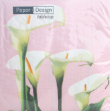 Serviette "Calla Lily, rose", Paper+Design