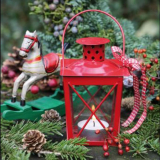 Serviette "Red Lantern & Rocking Horse", ti-flair