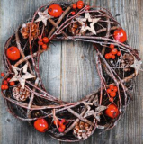 Serviette "Natural Wreath", ti-flair