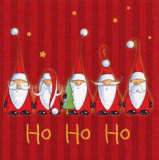 Serviette "Santa singing Ho Ho Ho", ti-flair