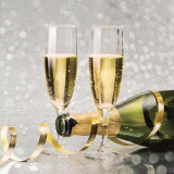 Serviette "Flutes of Champagne", ti-flair