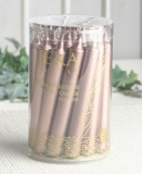 Premium-Baumkerzen "Trend" (20er Dose), bronze-metallic