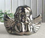 Deko-Engel GROSS "Silvery Collection", ca. 17 x 12 cm