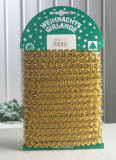 Weihnachtsgirlande "Lametta Gold", ca. 4 Meter