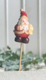 Dekostecker "Weihnachtsmann" mit Liste, einzeln