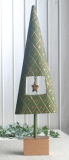 Holz-"XMAS-Tree", grün