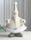1-B-Ware!!! Weihnachtsmann, beige, mit Sternenkette
