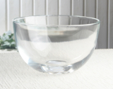 Glas-Schale "Rondo", Klar, ca. 18 cm Ø