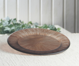 Glasteller Ø 15 cm, GROSS, Braun