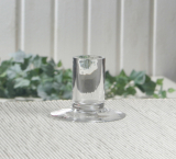 Glas-Kerzenhalter "Simple", ca. H= 5,5 x 7 cm Ø