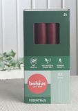 Bolsius-Kronenkerzen (8er Pack), Bordeaux
