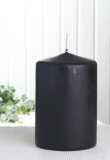 Stumpenkerze 15 x 10 cm Ø, Schwarz